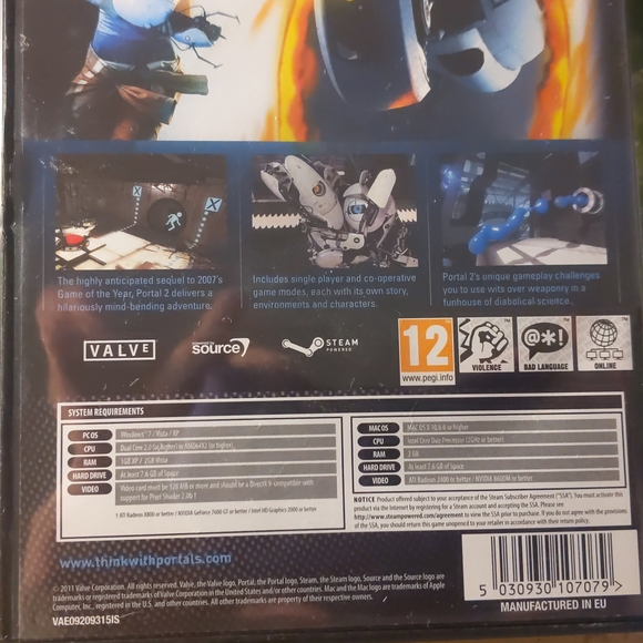 Classics Portal 2 PC DVD - Picture 5 of 5